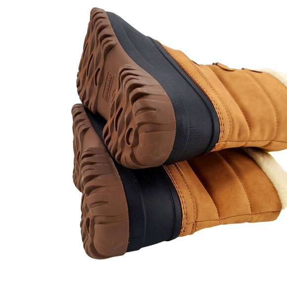 CHOOKA Boots 8 Duck Waterproof Cold Weather Snow Rain Shoes Outdoor Shearling - Picture 12 of 15